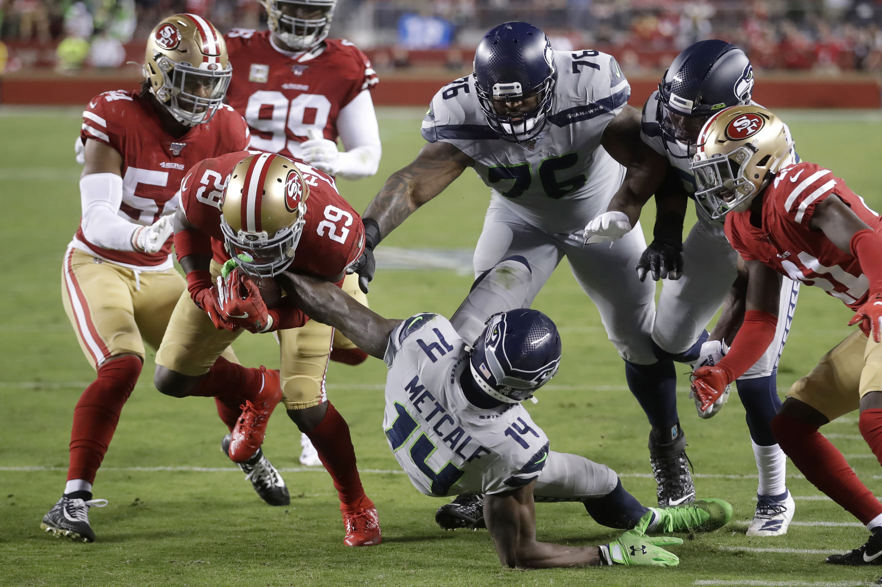 3. San Francisco 49ers (8-1)